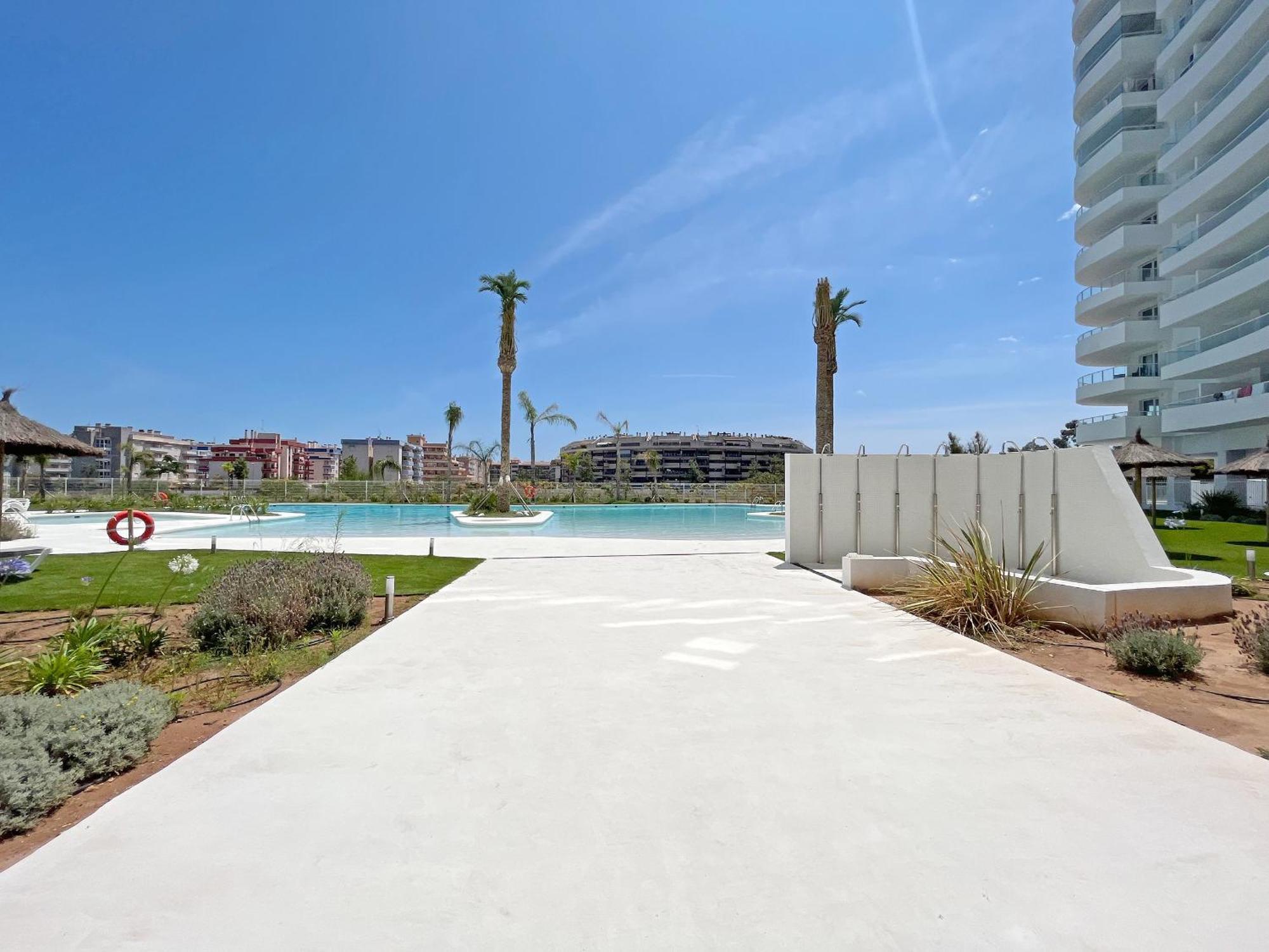 Global Properties, Apartamento Con Vistas Al Mar, 2 Terrazas Y Piscina En Canet D'En Berenguer Exterior foto